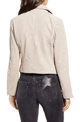 Next Level Suede Moto Jacket