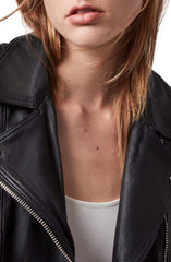 Estella Leather Biker Jacket