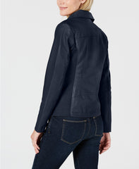Women's Lambskin Leather Moto Jacket