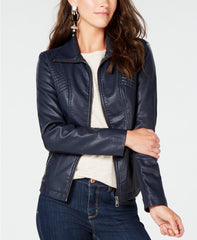 Women's Lambskin Leather Moto Jacket