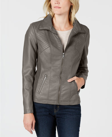 Women's Lambskin Leather Moto Jacket