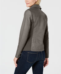 Women's Lambskin Leather Moto Jacket