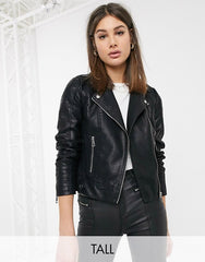 Vero Moda Tall Jacket in faux leather