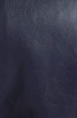 Mock Core Leather Moto Jacket