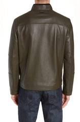 Wiley Lambskin Leather Jacket