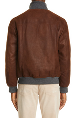 Italian Lamb Suede Jacket