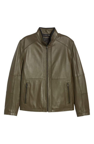 Wiley Lambskin Leather Jacket
