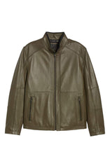 Wiley Lambskin Leather Jacket