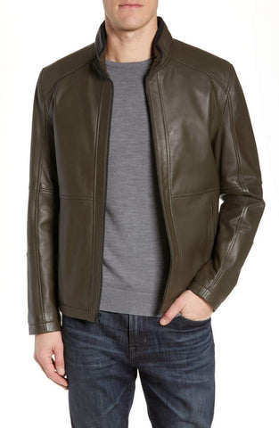 Wiley Lambskin Leather Jacket