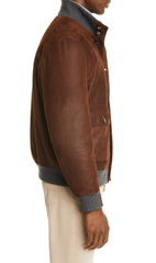 Italian Lamb Suede Jacket
