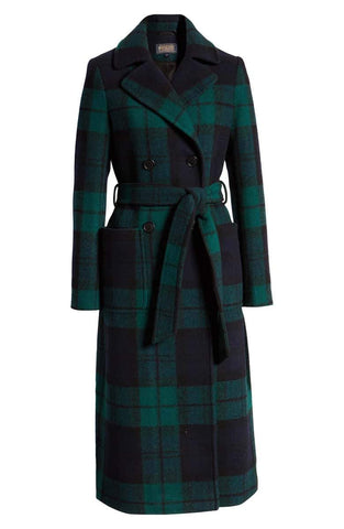 Aurora Classic Double Breasted Reefer Coat