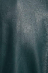 BERNARDO Curry Lamb Leather Moto Jacket