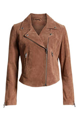 Next Level Suede Moto Jacket