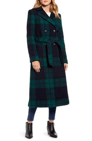 Aurora Classic Double Breasted Reefer Coat