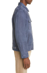 BRUNELLO CUCINELLI Suede Leather Jacket