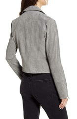 Next Level Suede Moto Jacket