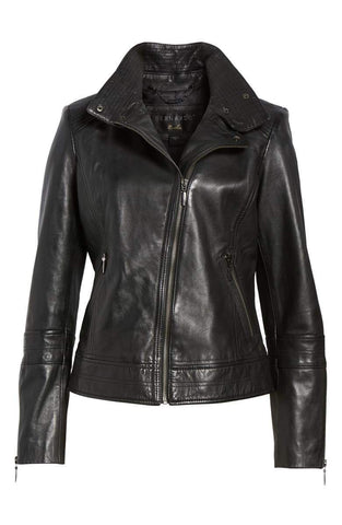 Leather Moto Jacket