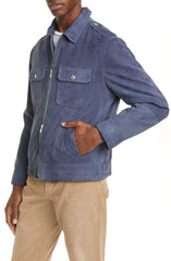 BRUNELLO CUCINELLI Suede Leather Jacket