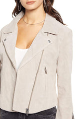 Next Level Suede Moto Jacket