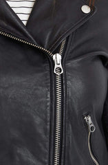 MADEWELL Washed Leather Moto Jacket
