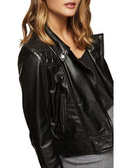 Emma Biker Leather Jacket