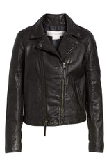 TREASURE & BOND Leather Moto Jacket