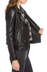 Leather Biker Jacket