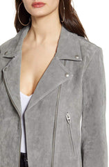Next Level Suede Moto Jacket