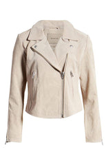 Next Level Suede Moto Jacket
