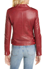 IRO Leather Moto Jacket