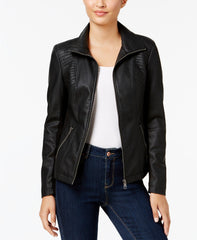 Women's Lambskin Leather Moto Jacket