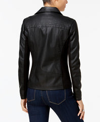 Women's Lambskin Leather Moto Jacket