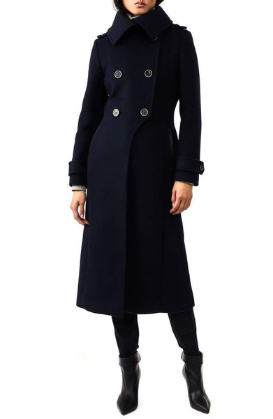 MACKAGE Elodie-R Double Breasted Wool Blend Coat