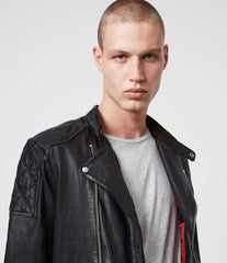 MARLEY LEATHER BIKER JACKET