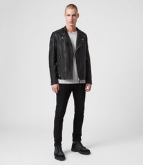 MARLEY LEATHER BIKER JACKET
