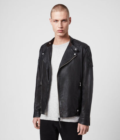MARLEY LEATHER BIKER JACKET