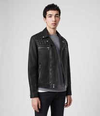 RONVER LEATHER BIKER JACKET
