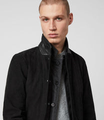 SURVEY LEATHER BLAZER