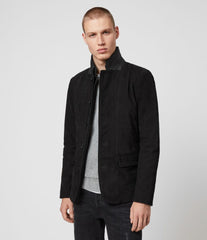 SURVEY LEATHER BLAZER