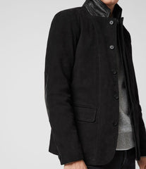 SURVEY LEATHER BLAZER