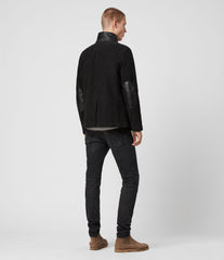 SURVEY LEATHER BLAZER