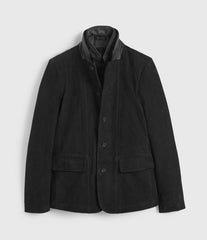 SURVEY LEATHER BLAZER