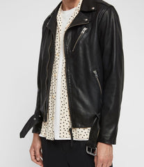 RIGG LEATHER BIKER JACKET