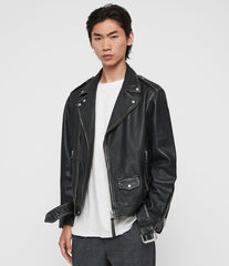 HAWLEY LEATHER BIKER JACKET