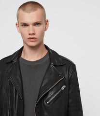 ROUNDHOUSE LEATHER BIKER JACKET