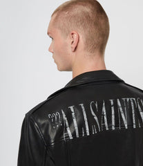 ROUNDHOUSE LEATHER BIKER JACKET