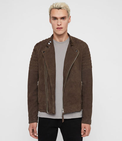 RIGBY SUEDE BIKER JACKET