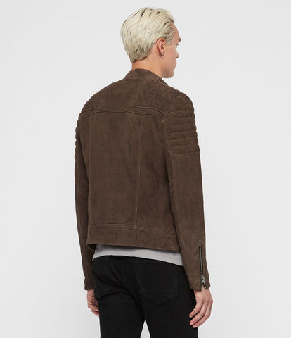 RIGBY SUEDE BIKER JACKET