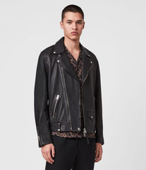 MILO LEATHER BIKER JACKET