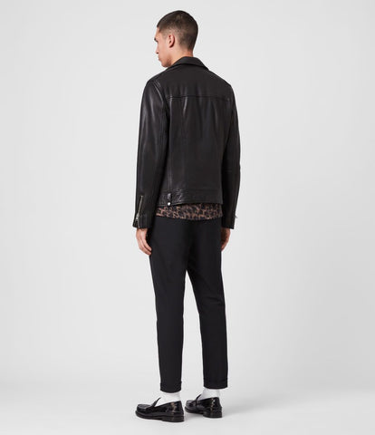 MILO LEATHER BIKER JACKET